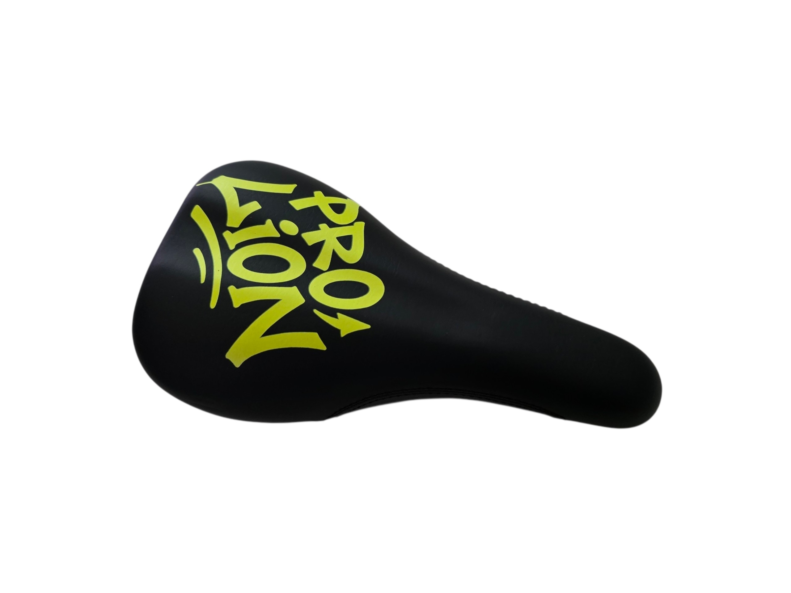 ASIENTO 240 X 135 MM DIRT JUMP NEGRO AMARILLO PROLION GRAFITI
