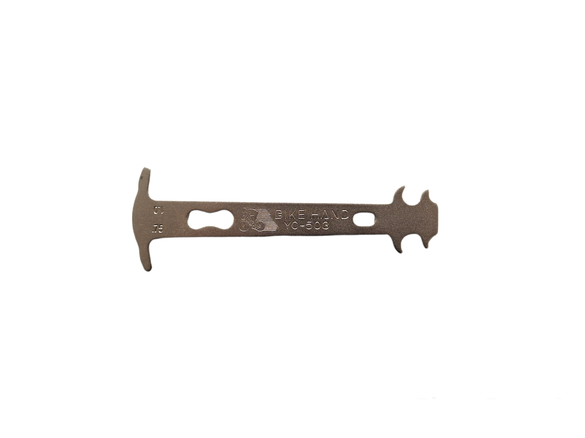 MEDIDOR DE DESGASTE DE CADENA DE BICICLETA BIKE HAND YC-503